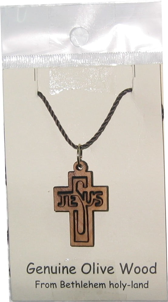 CHARMS OLIVE WOOD ( NECKLASE )